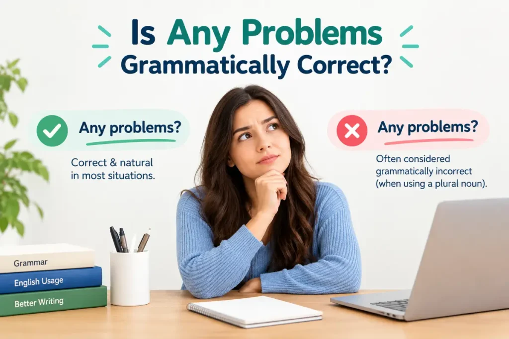 Any Problem or Any Problems: Grammar Rules and Correct Usage