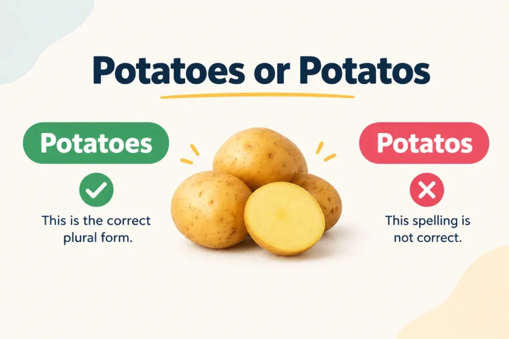 Potatoes or Potatos: 15 Easy Rules to Get the Spelling Right (2026)