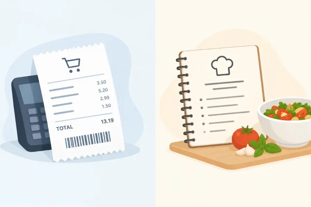 Receipt vs Recipe: Understanding the Difference in Meaning and Usage