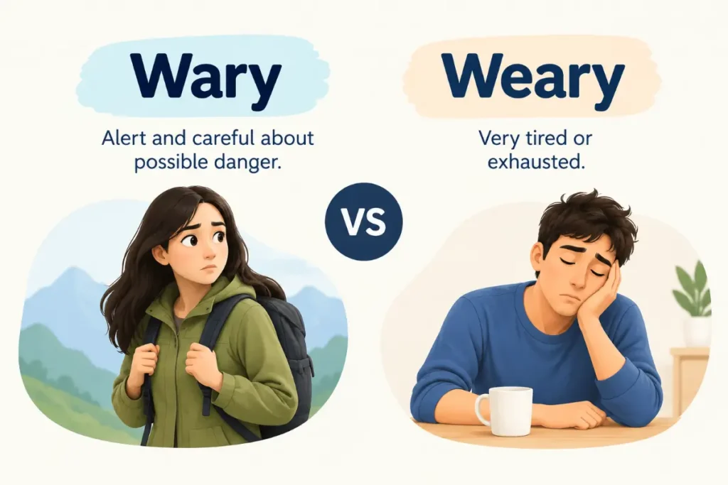 Wary vs Weary: Which One Should You Use? (2026 Guide)