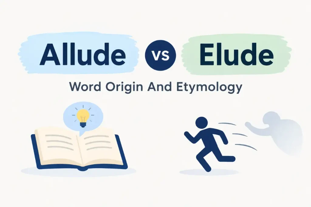 Allude vs Elude explained
